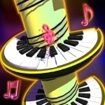 Постер игры Плитка Для Фортепиано С Мячом
